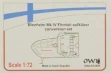 1/72 Blenheim Mk.IV Finnish aufklärer Conversion set 1/72 Blenheim Mk.IV Finnish aufklärer Conversion set