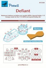 1/72 Canopy mask Defiant for Special Hobby/MPM 1/72 Canopy mask Defiant for Special Hobby/MPM
