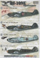 Print Scale 1/72 Messerschmitt Bf-109E Décalques Pt 1 Print Scale 1/72 Messerschmitt Bf-109E Décalques Pt 1