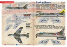 1/72 Hawker Hunter decals 1/72 Hawker Hunter decals