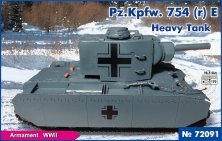 1/72 Pz.Kpfw.753r Heavy tank E 1/72 Pz.Kpfw.753r Heavy tank E