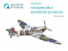 1/32 Spitfire Mk.V color Interior for KOTARE 1/32 Spitfire Mk.V color Interior for KOTARE