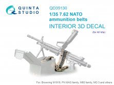 1/35 Nato 7.62 ammunition belts 1/35 Nato 7.62 ammunition belts