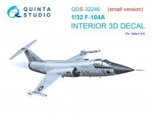 1/32 F-104A for Italeri SMALL 1/32 F-104A for Italeri SMALL