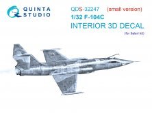 1/32 F-104C for Italeri SMALL 1/32 F-104C for Italeri SMALL