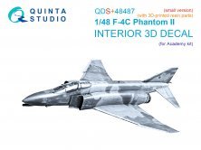 1/48 McDonnell F-4C Phantom II Interior for Academy 1/48 McDonnell F-4C Phantom II Interior for Academy