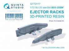 Quinta Studio Racks BD3-25SM Su-25 Tardif 1/72 Zvezda Quinta Studio Racks BD3-25SM Su-25 Tardif 1/72 Zvezda