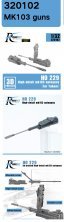 Rockit Studio Canon Mk103 métal 1/32 Horten Ho-229 pour Takom Rockit Studio Canon Mk103 métal 1/32 Horten Ho-229 pour Takom