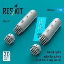 Reskit 1/72 Lanceurs Roquettes LAU-3A Hydra US Army & Navy Reskit 1/72 Lanceurs Roquettes LAU-3A Hydra US Army & Navy