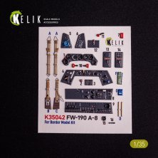 Kelik Set Détaillage Cockpit Fw-190A-8 1/35 Kelik Set Détaillage Cockpit Fw-190A-8 1/35