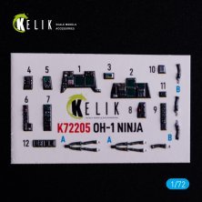 Kelik Set Détaillage Cockpit OH-1 Ninja 1/72 Kelik Set Détaillage Cockpit OH-1 Ninja 1/72