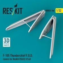 Reskit F-105 Thunderchief Couvercles FOD 1/32 Reskit F-105 Thunderchief Couvercles FOD 1/32