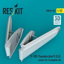 Reskit Couvercles FOD F-105 Thunderchief 1/32 Trumpeter Reskit Couvercles FOD F-105 Thunderchief 1/32 Trumpeter