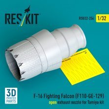Reskit Tuyère F100-GE-129 F-16 Fighting Falcon 1/32 Tamiya Reskit Tuyère F100-GE-129 F-16 Fighting Falcon 1/32 Tamiya