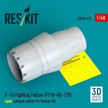 Reskit 1/48 F-16 Fighting Falcon Tuyère F110-GE-129 Tamiya Reskit 1/48 F-16 Fighting Falcon Tuyère F110-GE-129 Tamiya