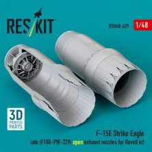 Reskit 1/48 F-15E Strike Eagle Tuyères Ouvertes Tardives Reskit 1/48 F-15E Strike Eagle Tuyères Ouvertes Tardives