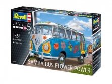 1/24 VW/Volkswagen Samba T1 Flower Power van 1/24 VW/Volkswagen Samba T1 Flower Power van
