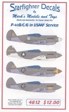 1/48 Curtiss P-40B/P-40C/P-40G in USAAC Service 1/48 Curtiss P-40B/P-40C/P-40G in USAAC Service