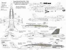 1/48 McDonnell Douglas F/A-18B/C, VMFA-321, VMFA-212 1/48 McDonnell Douglas F/A-18B/C, VMFA-321, VMFA-212