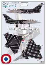 1/48 Dassault Rafale C 4-GO Rafale Solo Display 2022 1/48 Dassault Rafale C 4-GO Rafale Solo Display 2022