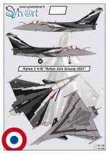 1/48 Dassault Rafale C 4-IR Rafale Solo Display 2023 1/48 Dassault Rafale C 4-IR Rafale Solo Display 2023