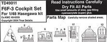 1/48 F6F-3 Cockpit Set 1/48 F6F-3 Cockpit Set