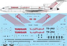 1/144 Tunisair Boeing 727-2H3/Adv 1/144 Tunisair Boeing 727-2H3/Adv