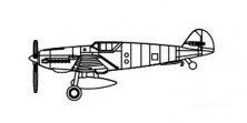 1/350 Messerschmitt Bf-109T 1/350 Messerschmitt Bf-109T