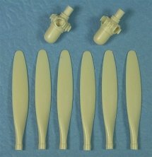 1/48 Hamilton Standard 11' 7" dia. 3-Blade Props & Spinners 1/48 Hamilton Standard 11' 7" dia. 3-Blade Props & Spinners