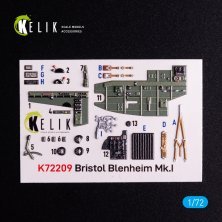 Kelik Cockpit Bristol Blenheim Mk.I 3D 1/72 Kelik Cockpit Bristol Blenheim Mk.I 3D 1/72